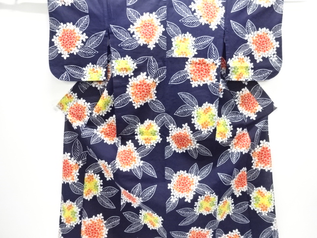 JAPANESE KIMONO / YUKATA / HYDRANGEA